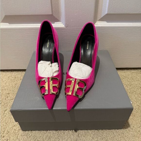 Balenciaga Pink Women's Shoes - Picture 1 of 7